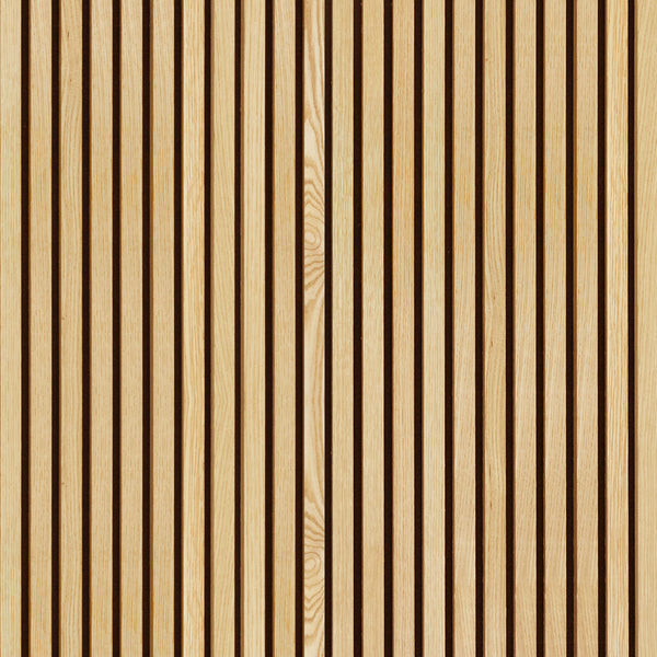 Natural Oak Acoustic Slat Panel 94.5" Sample