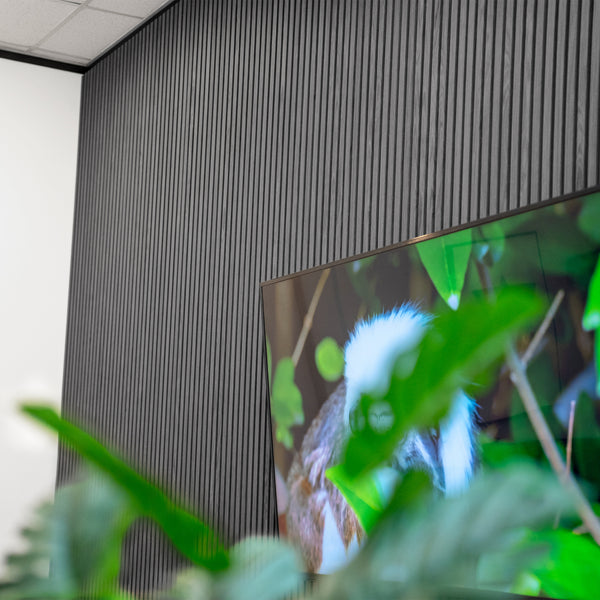 Cinder Oak Acoustic Slat Panels 94.5" or 120"