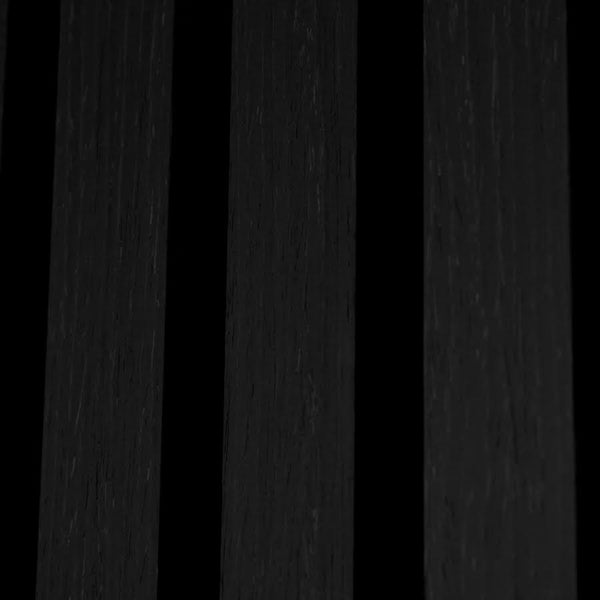Midnight Oak Acoustic Slat Panel 120" Sample