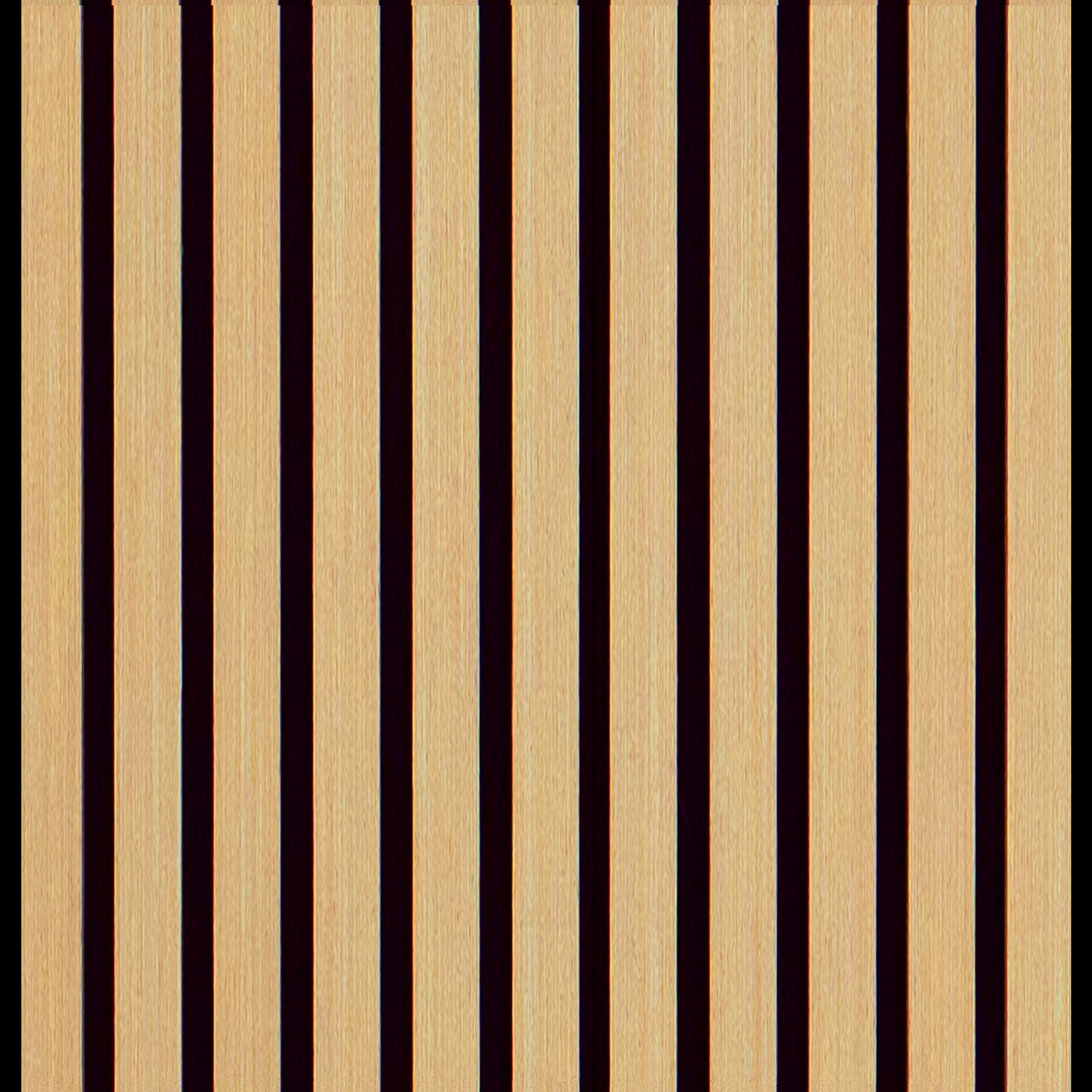 Natural Oak Acoustic Slat Panels