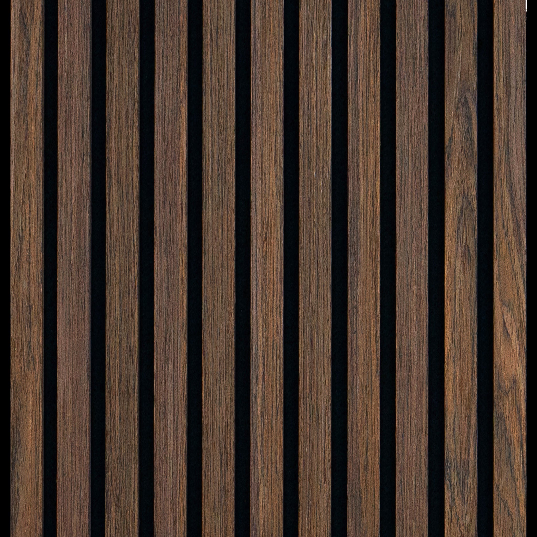 Natural Walnut Acoustic Slat Panels