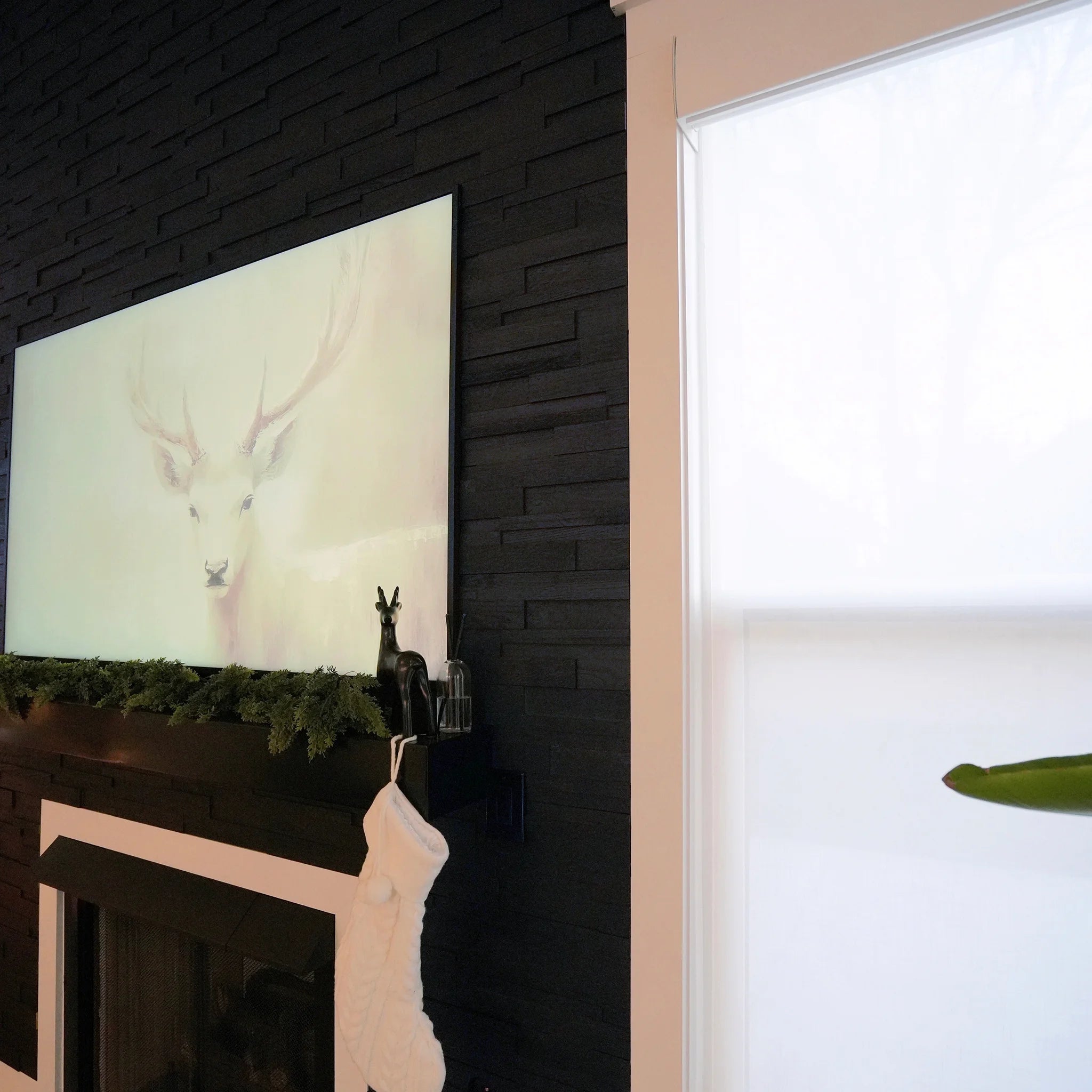 Ebony Oak 3D Stacked Wall Panels