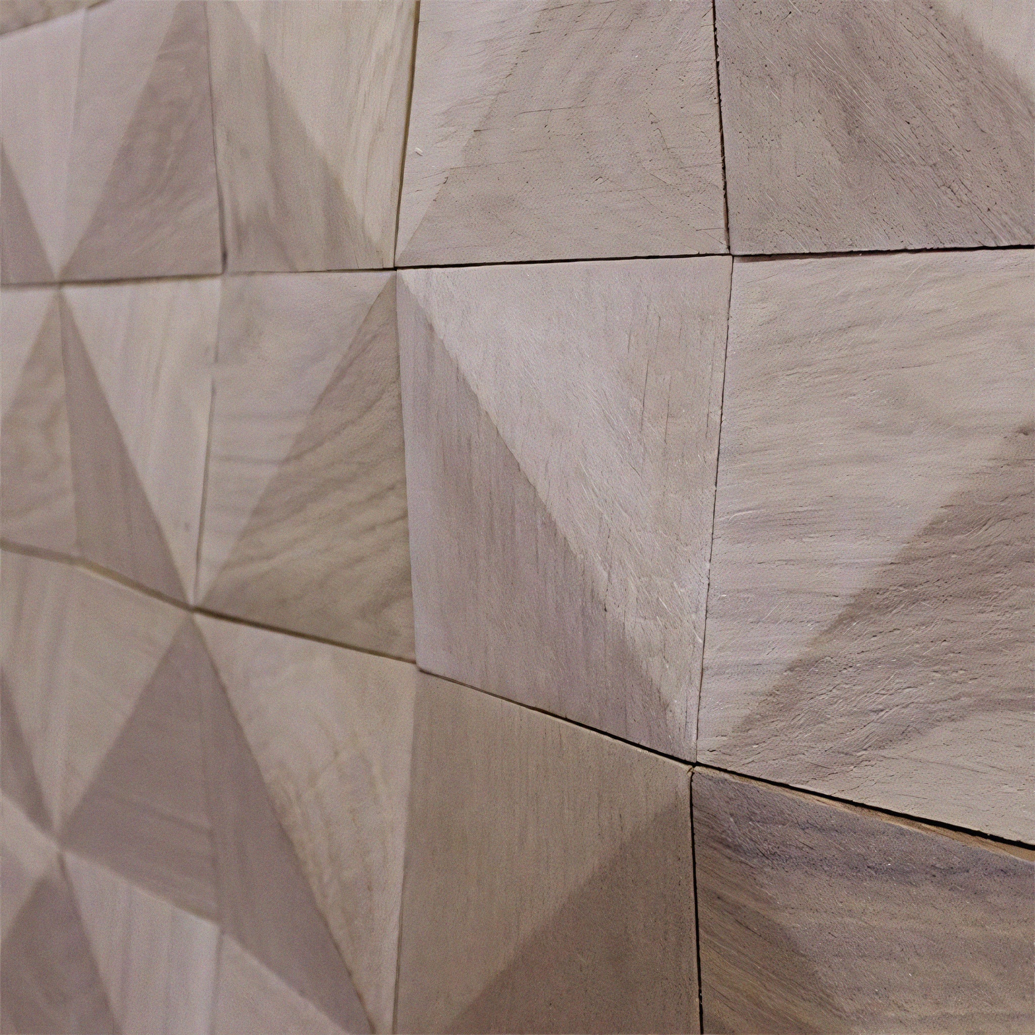 3D Diamond Polar White Oak