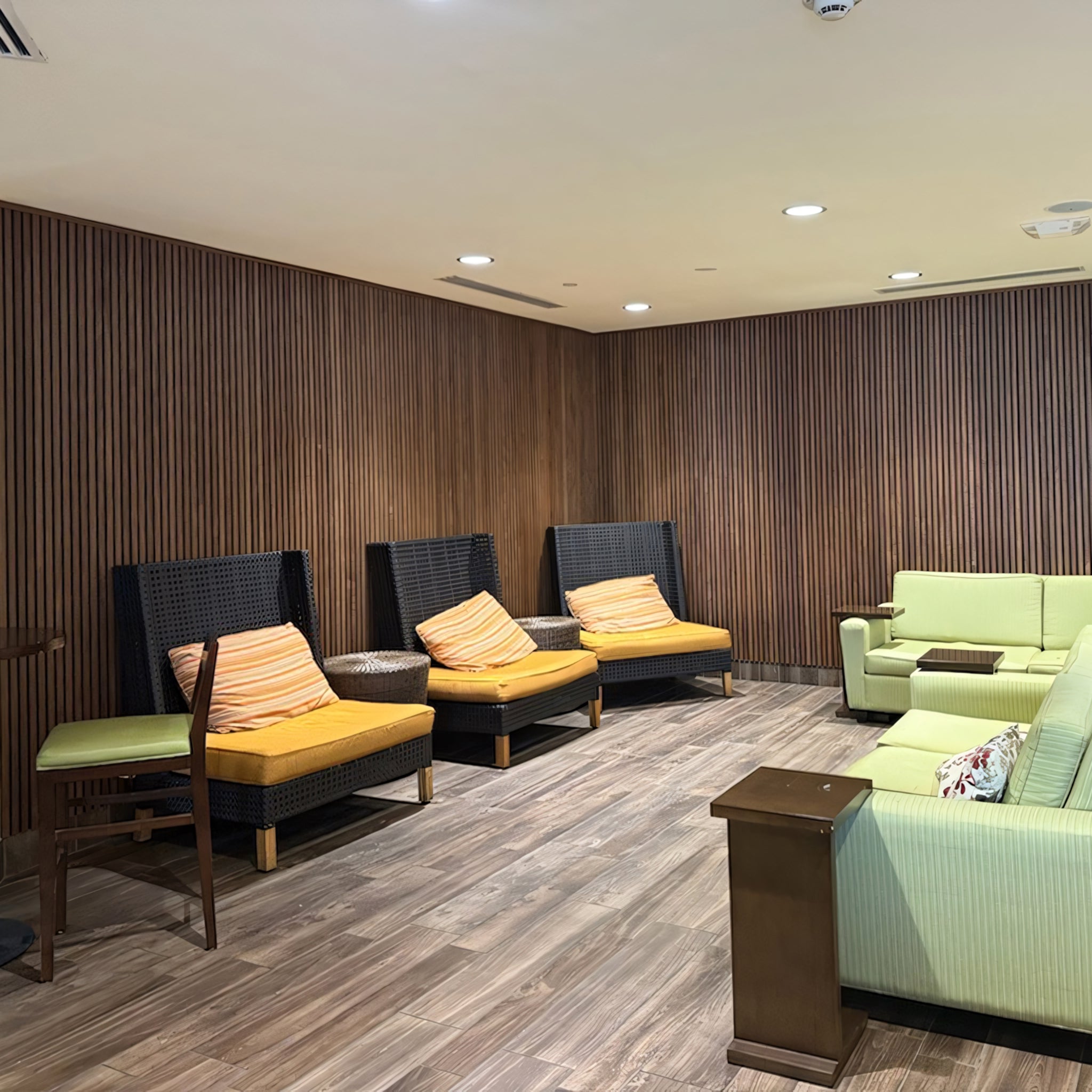 Natural Walnut Acoustic Slat Panels 94.5" or 118" Length