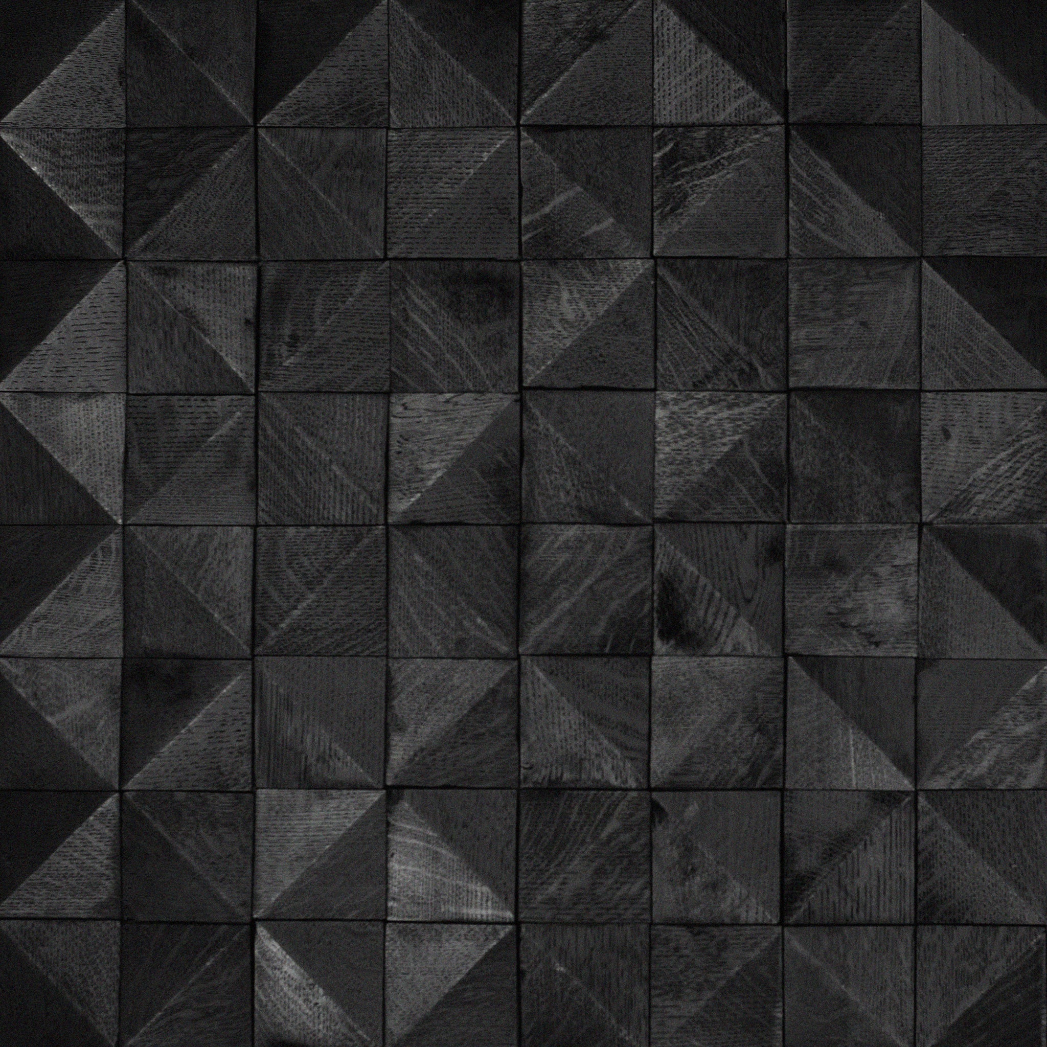 3D Diamond Onyx White Oak