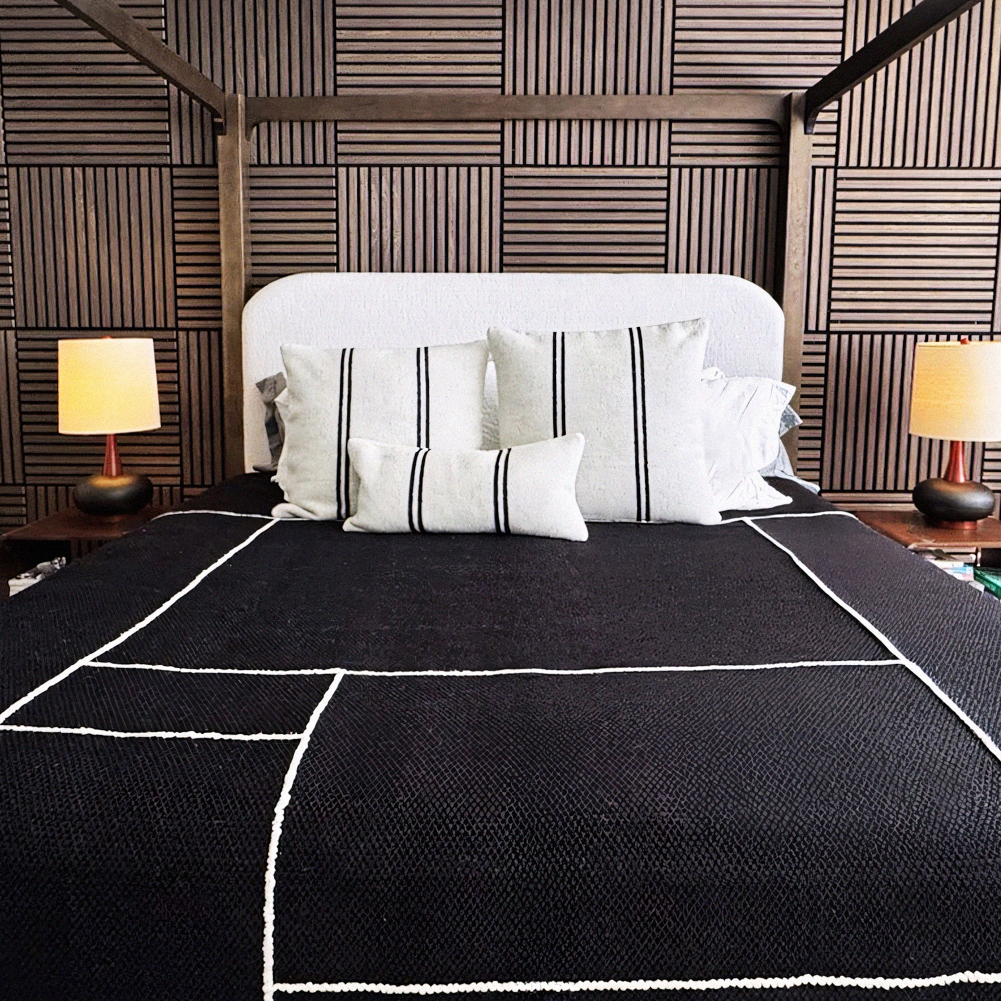 Toasted Walnut Acoustic Tile Panels 23.6" Length