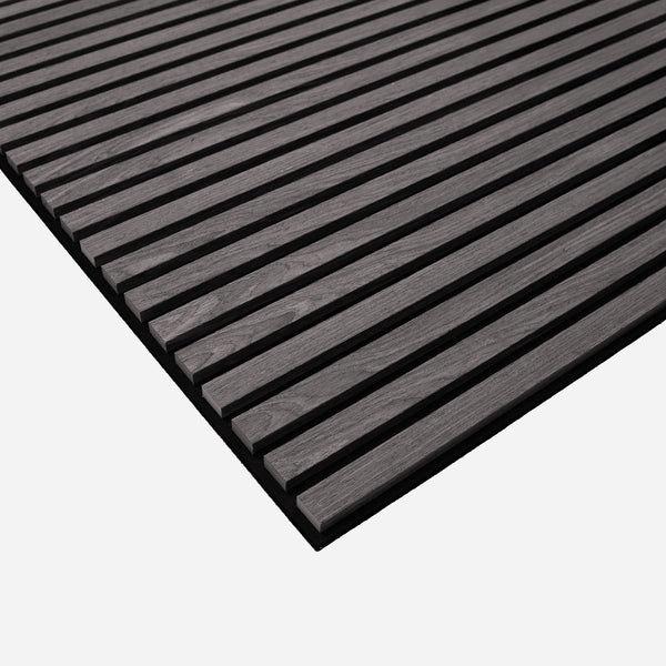 Cinder Oak Acoustic Slat Panels 94.5" or 120"