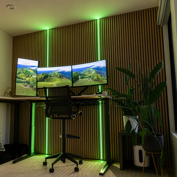 Luxe LED RGB Slat Panel Light Kit