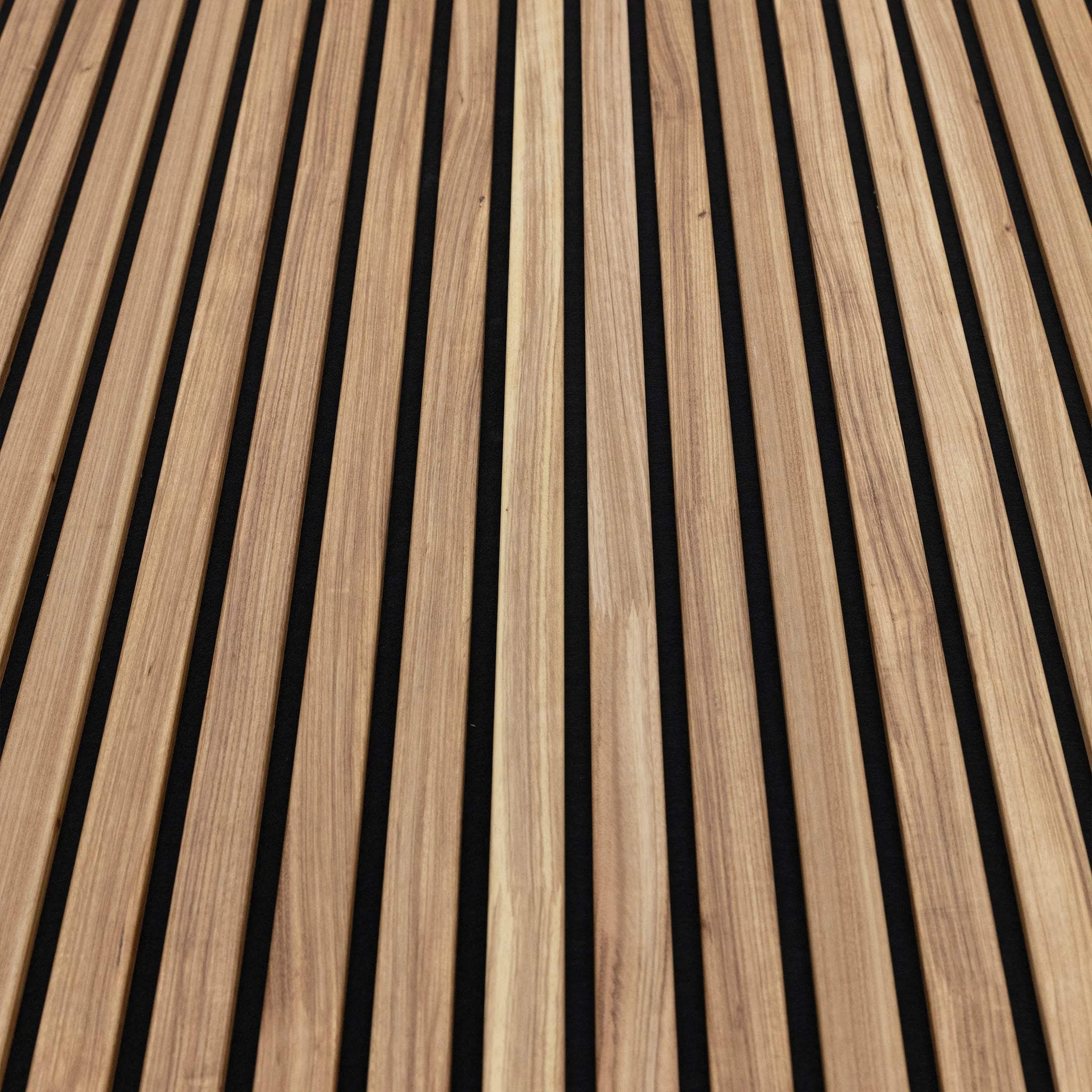 AFD Zebra Wood Extra Wide Acoustic Slat Panels