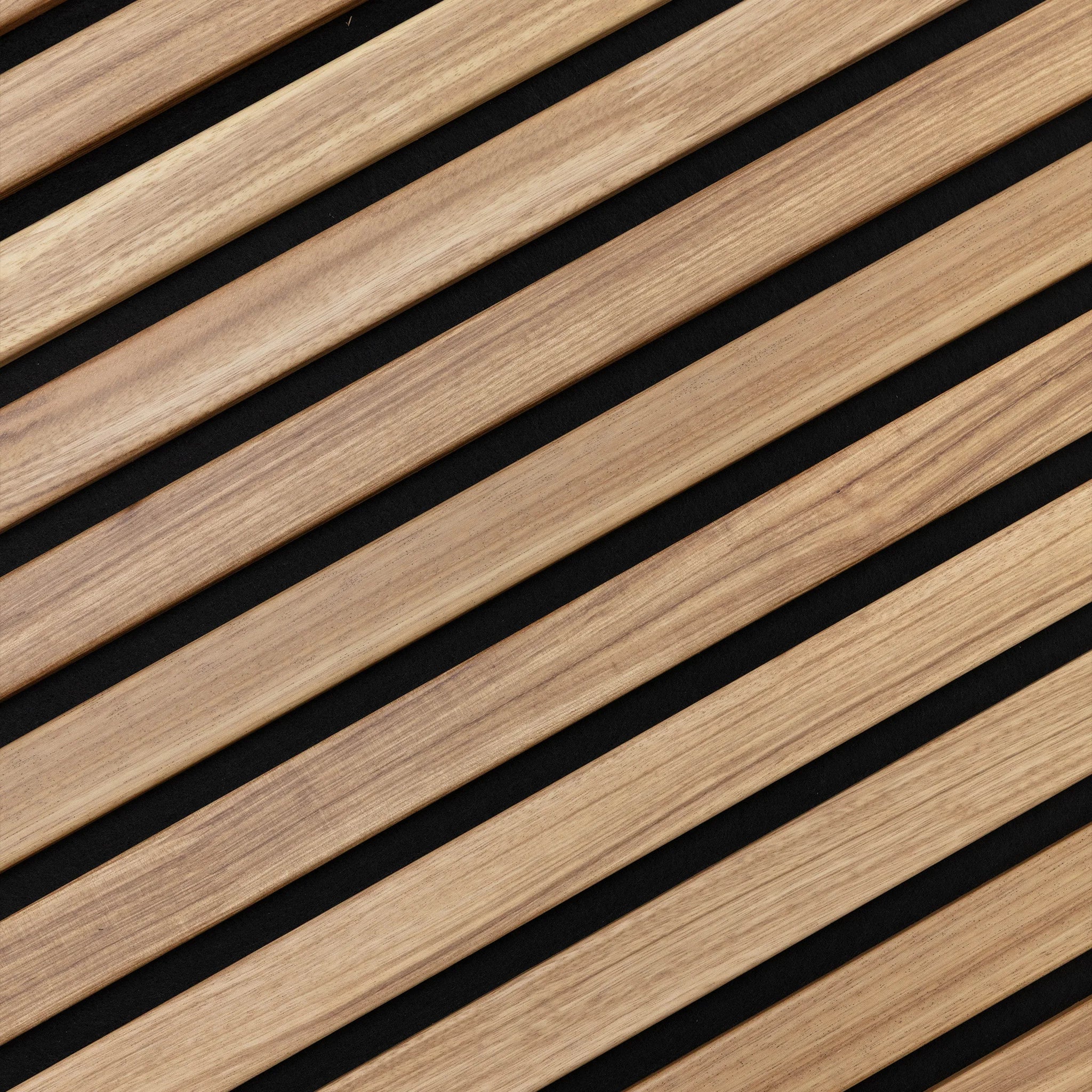 AFD Zebra Wood Extra Wide Acoustic Slat Panels