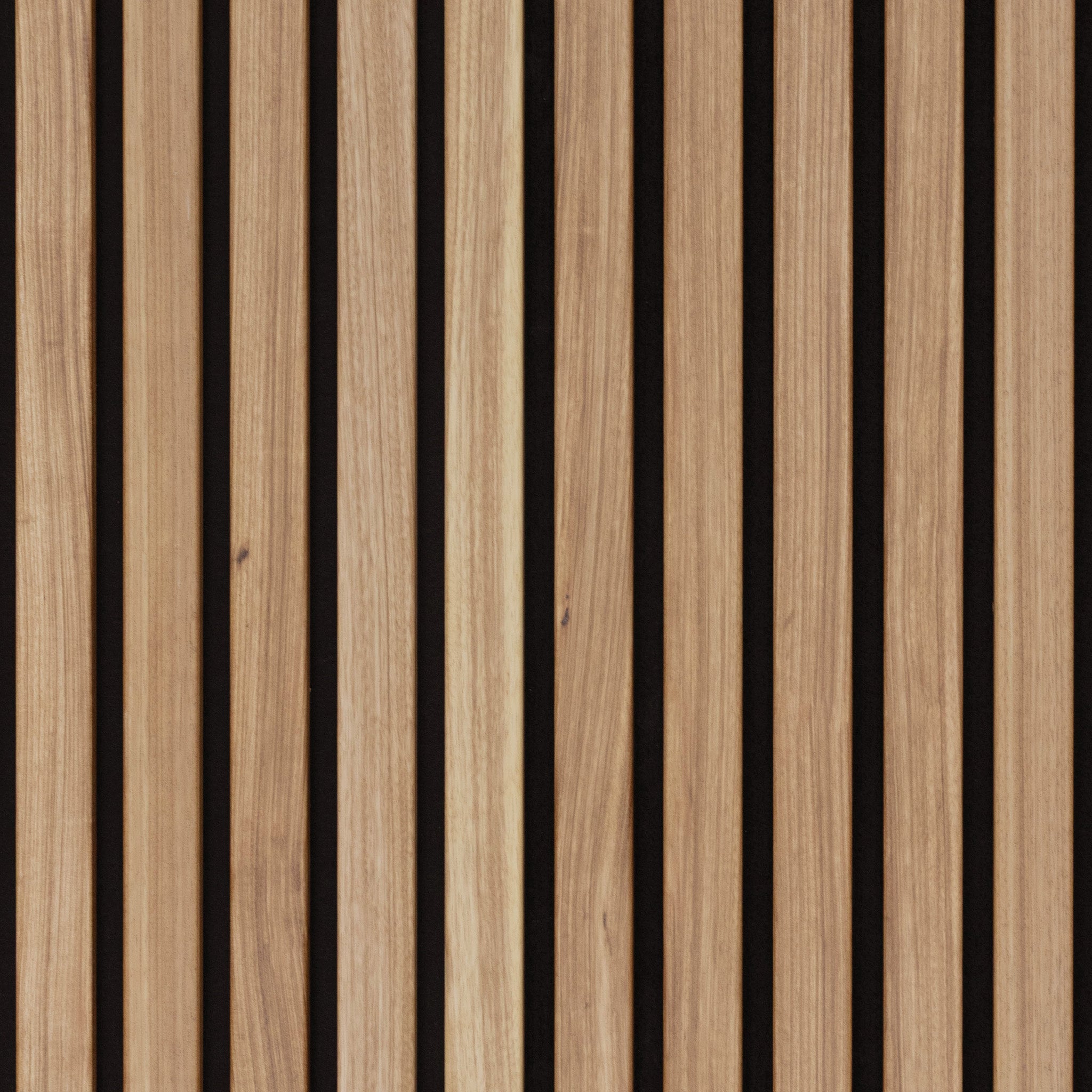 Zebra Wood Extra Wide Acoustic Slat Panels