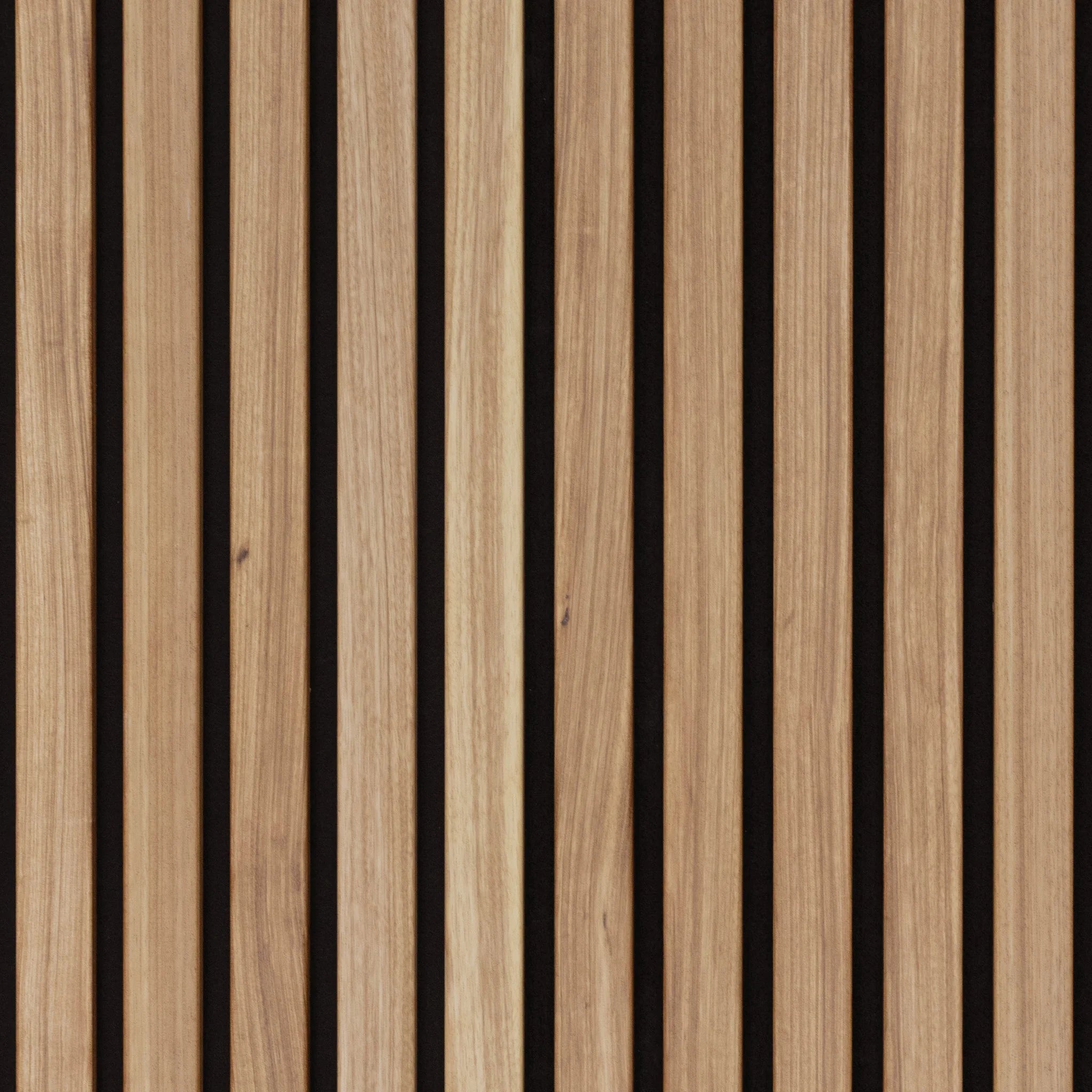 AFD Zebra Wood Extra Wide Acoustic Slat Panels