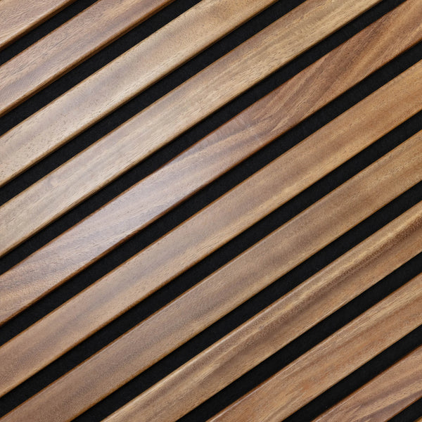 AFD South American Walnut Extra Wide Acoustic Slat Panels