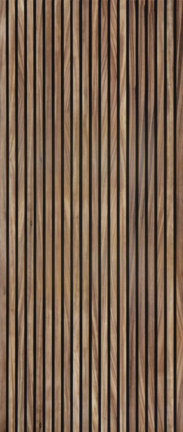 AFD South American Walnut Extra Wide Acoustic Slat Panels