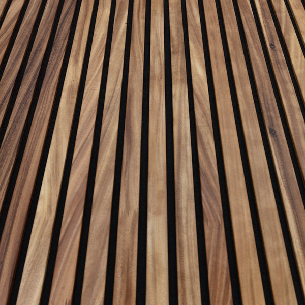 AFD South American Walnut Extra Wide Acoustic Slat Panels