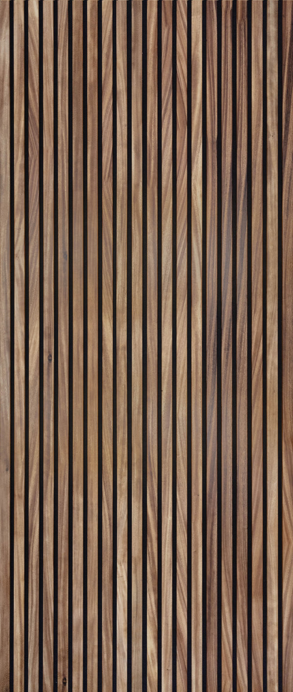 AFD South American Walnut Extra Wide Acoustic Slat Panels
