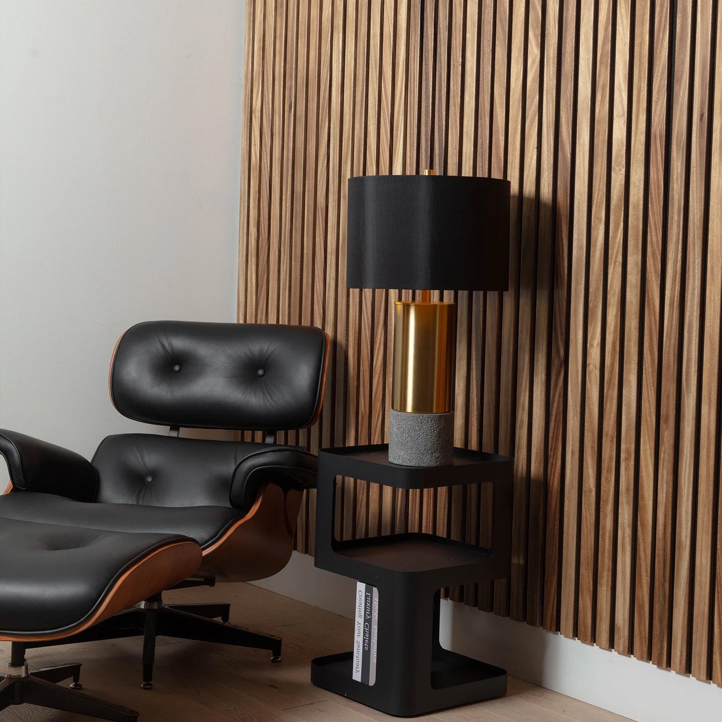 South American Walnut Extra Wide Acoustic Slat Panels