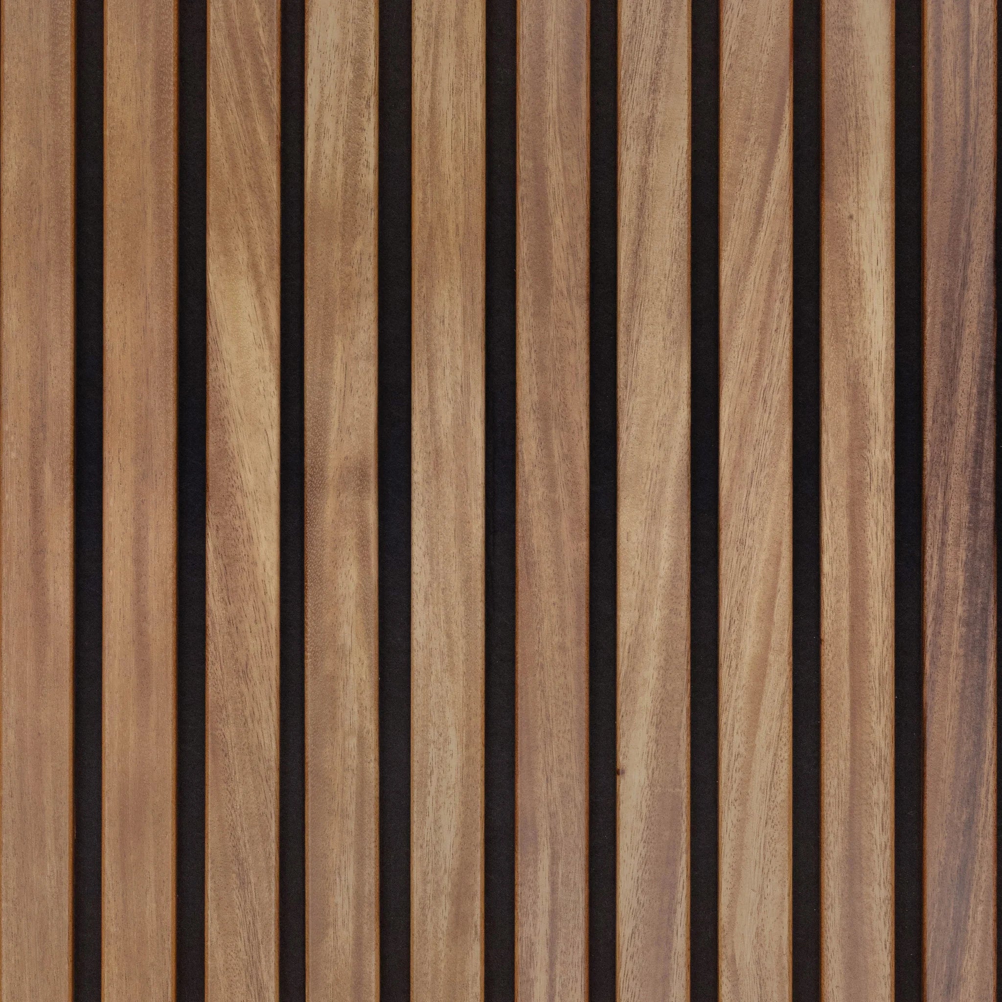 AFD South American Walnut Extra Wide Acoustic Slat Panels
