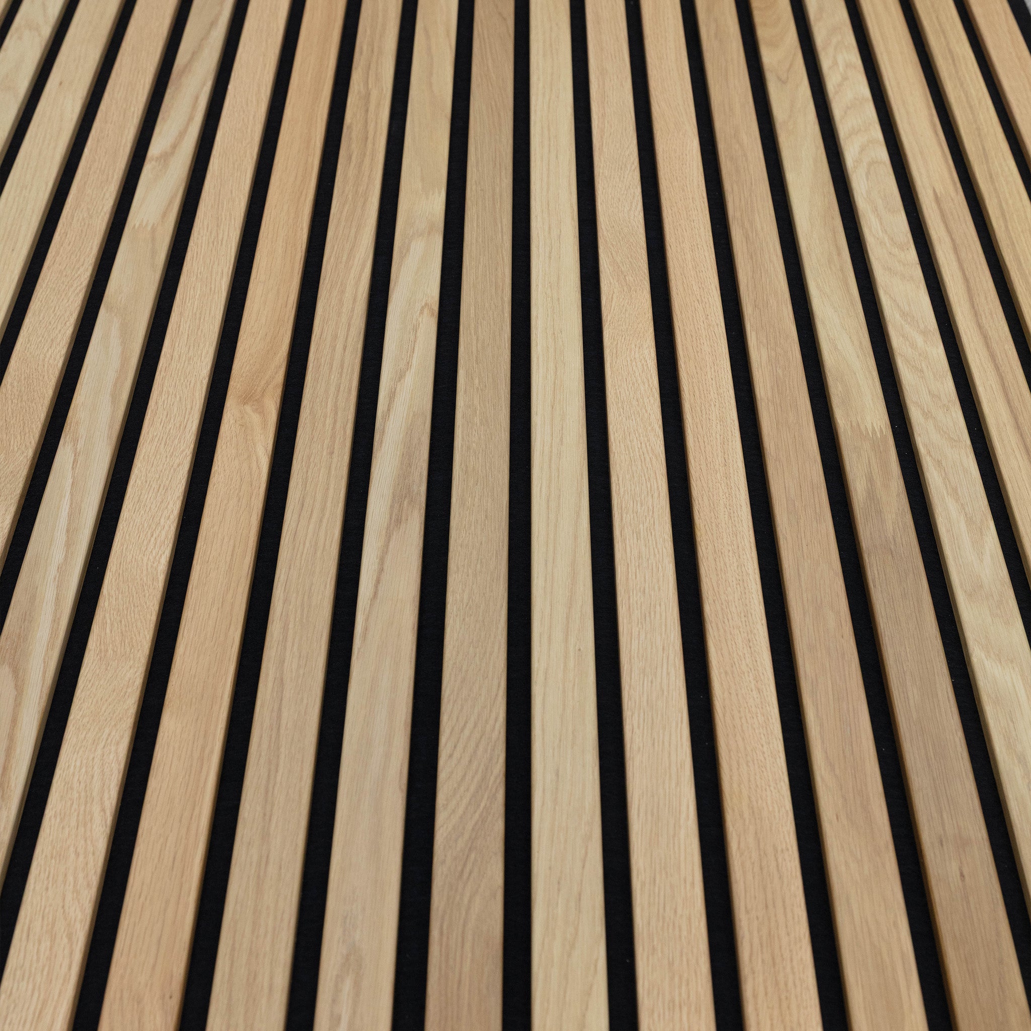 White Oak Extra Wide Acoustic Slat Panels