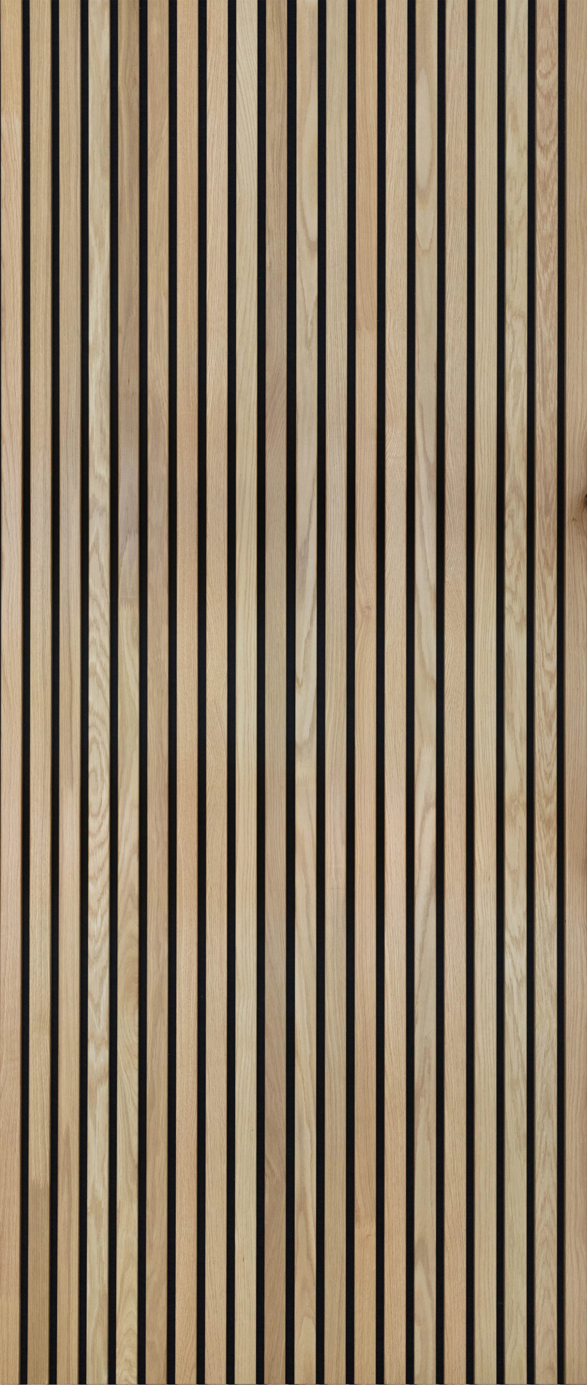 AFD White Oak Extra Wide Acoustic Slat Panels