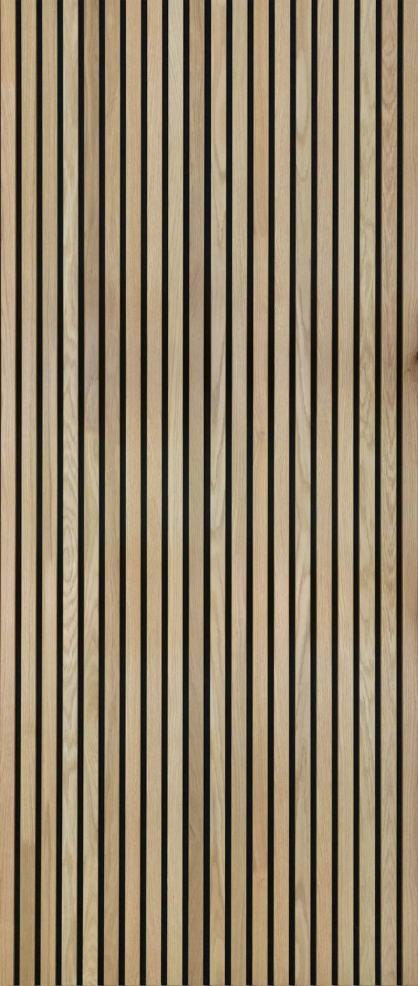 AFD White Oak Extra Wide Acoustic Slat Panels