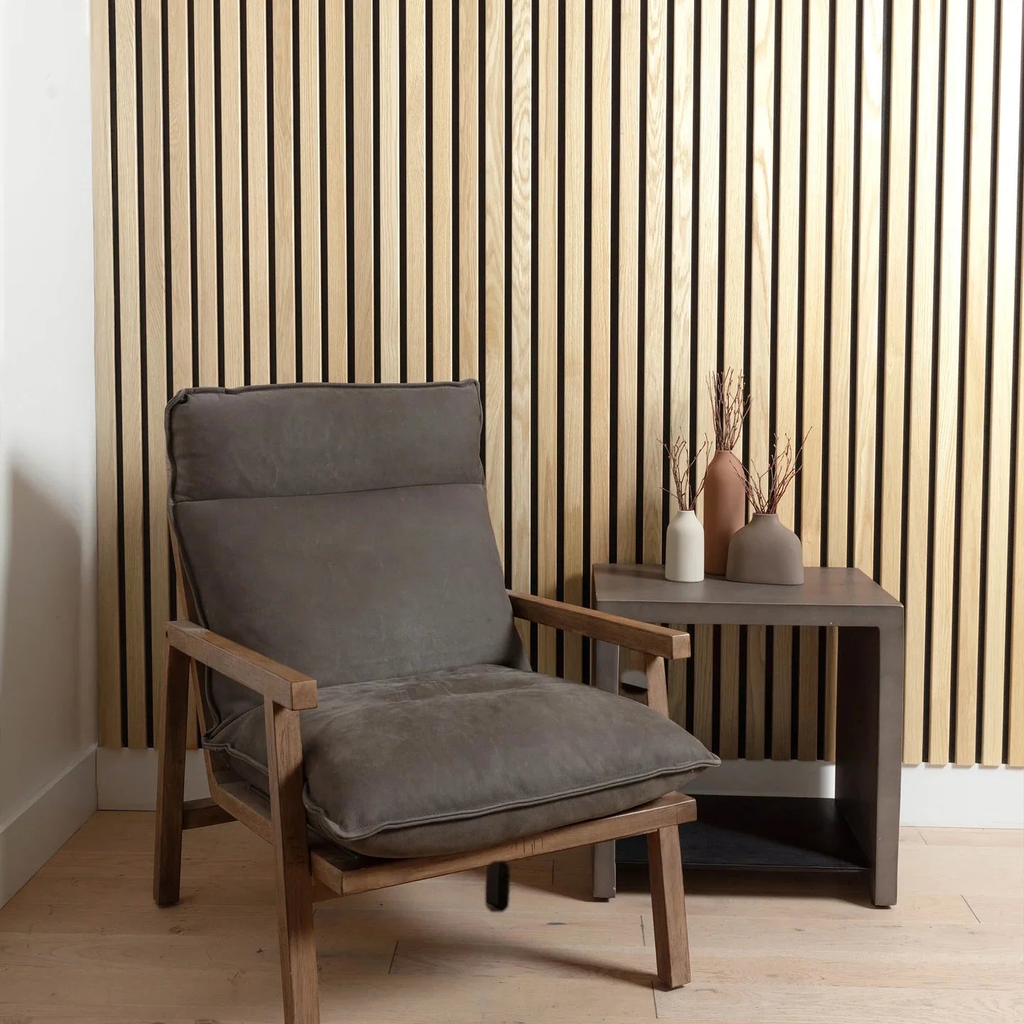 AFD White Oak Extra Wide Acoustic Slat Panels