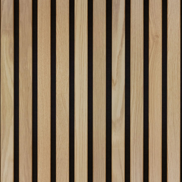 AFD White Oak Extra Wide Acoustic Slat Panels