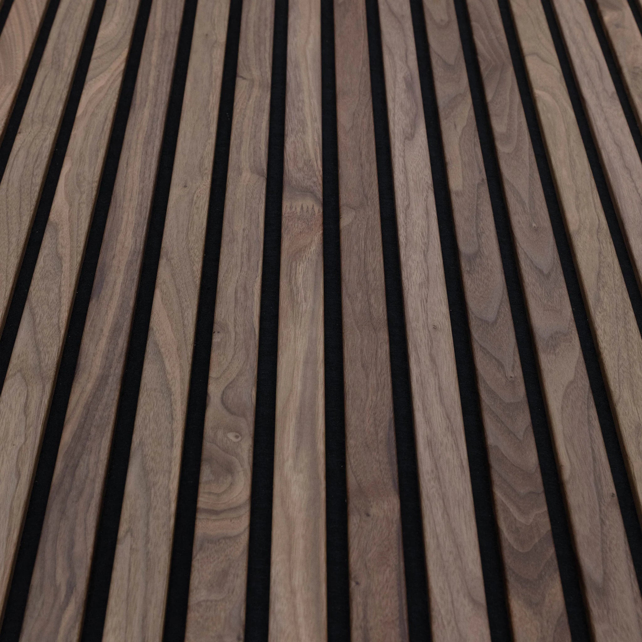AFD Black Walnut Extra Wide Acoustic Slat Panels