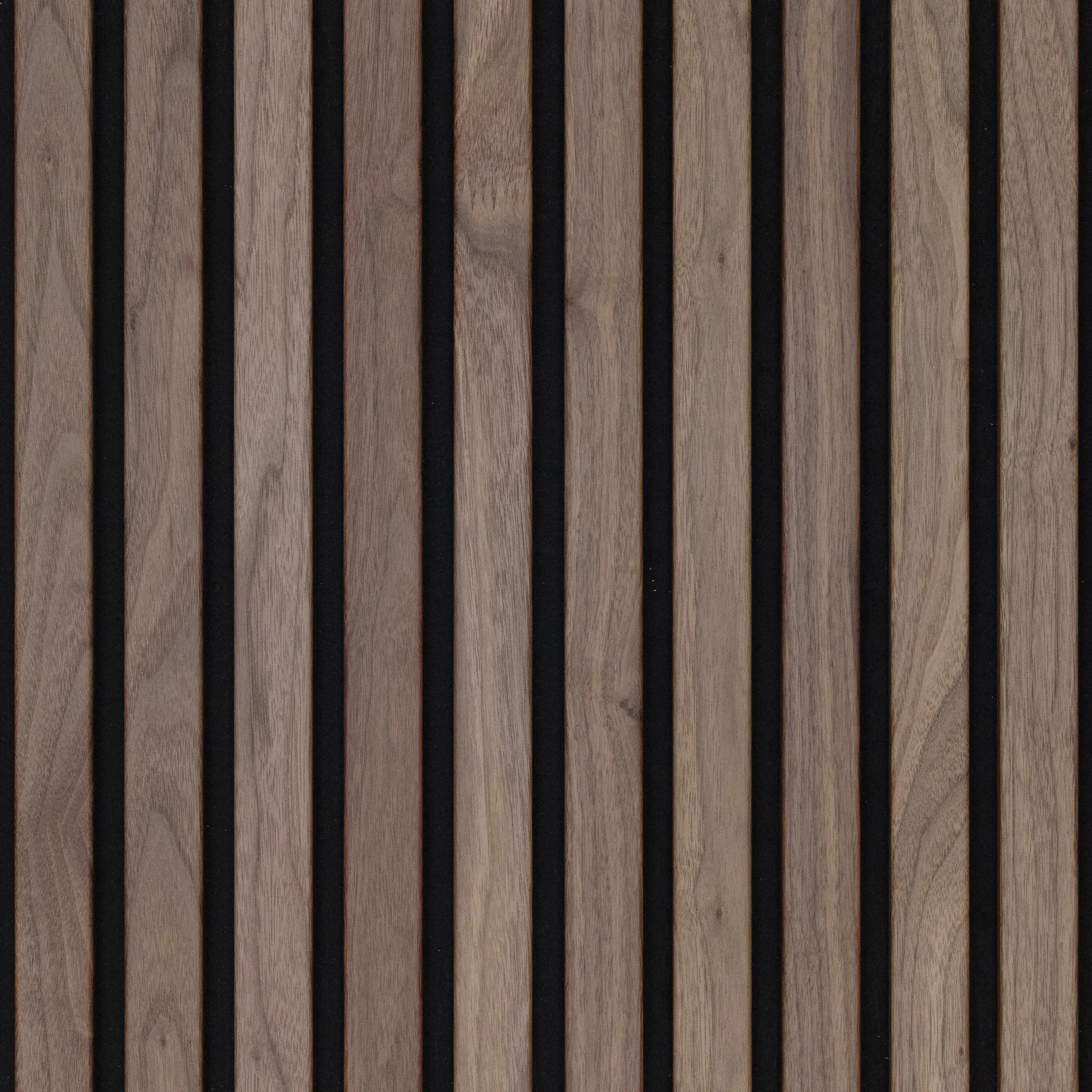AFD Black Walnut Extra Wide Acoustic Slat Panels