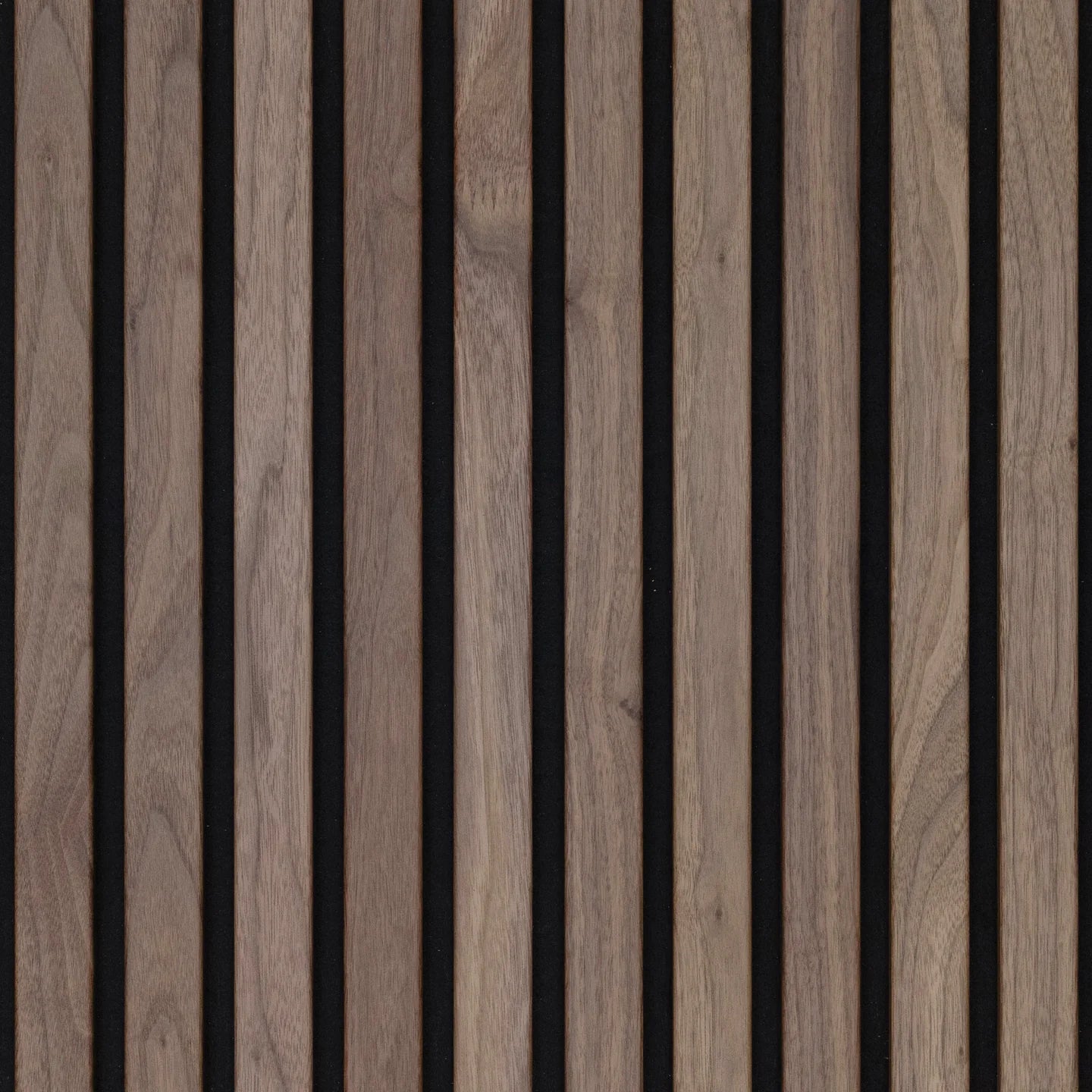 AFD Black Walnut Acoustic Slat Panels Sample 120"