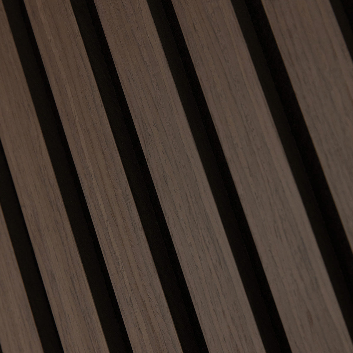Dark Walnut Acoustic Slat Panels