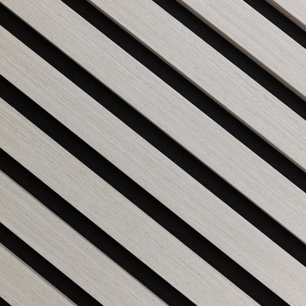 Beachfront Oak Acoustic Slat Panel 118" Sample