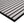 Close-up of a ribbed metal sheet with horizontal grooves on a white background