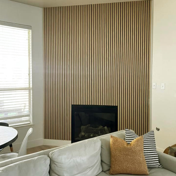 Canvas Acoustic Slat XL Panels | Seamless Design