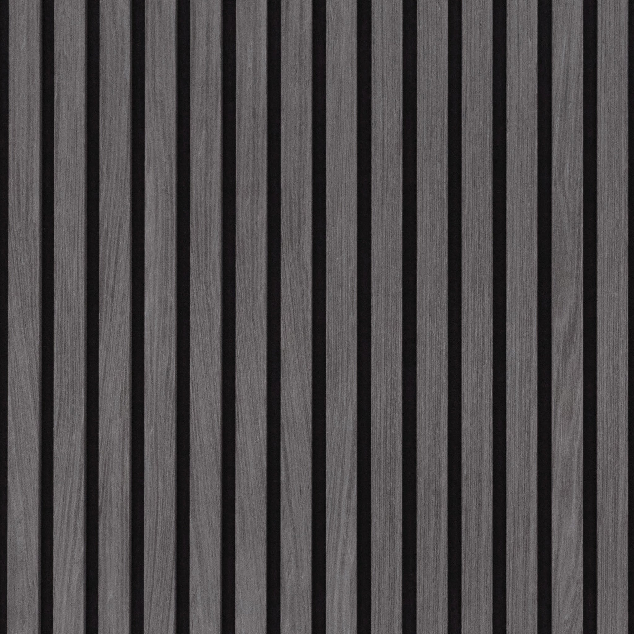 Cinder Oak Acoustic Slat Panel Sample