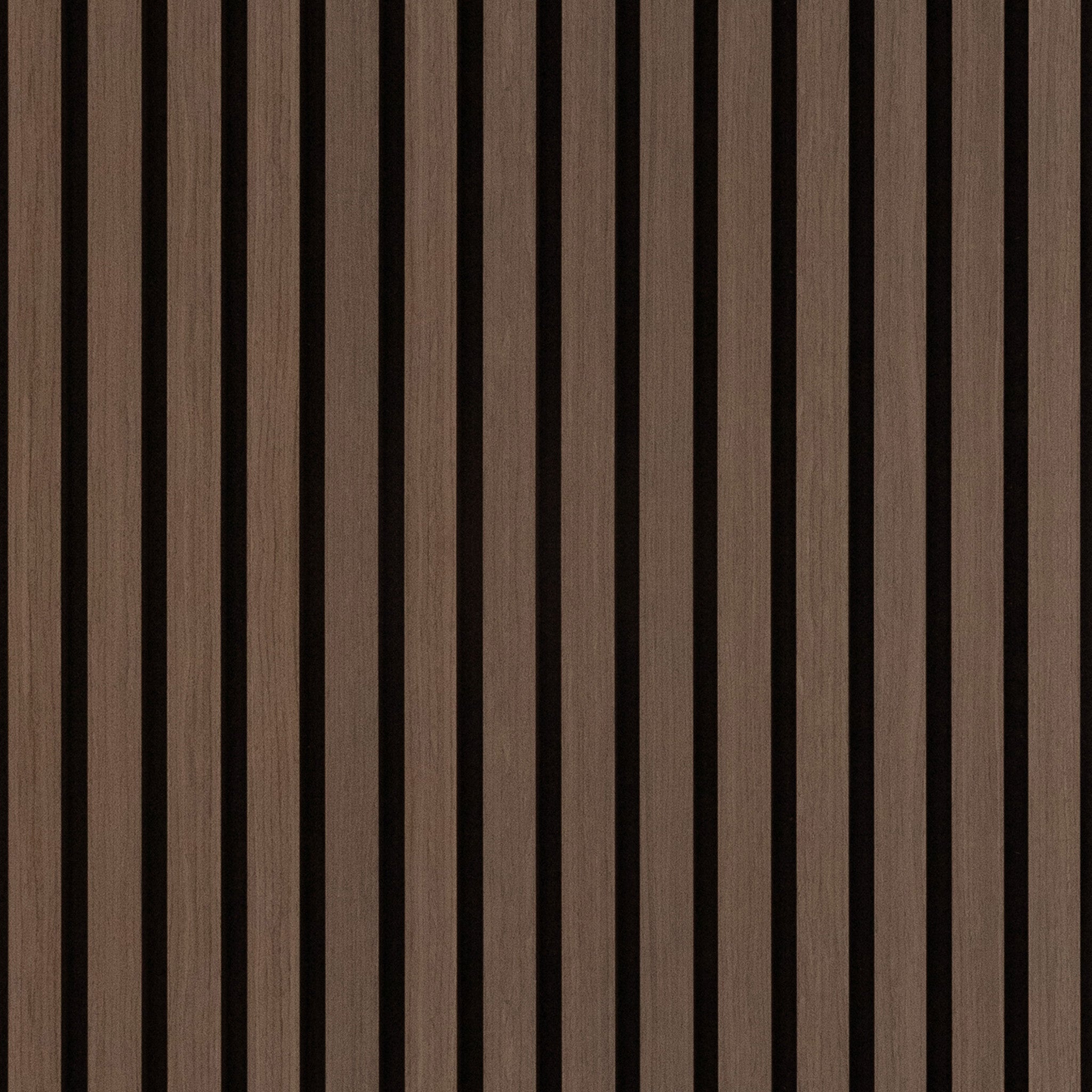 Dark Walnut Acoustic Slat Panel 108.25