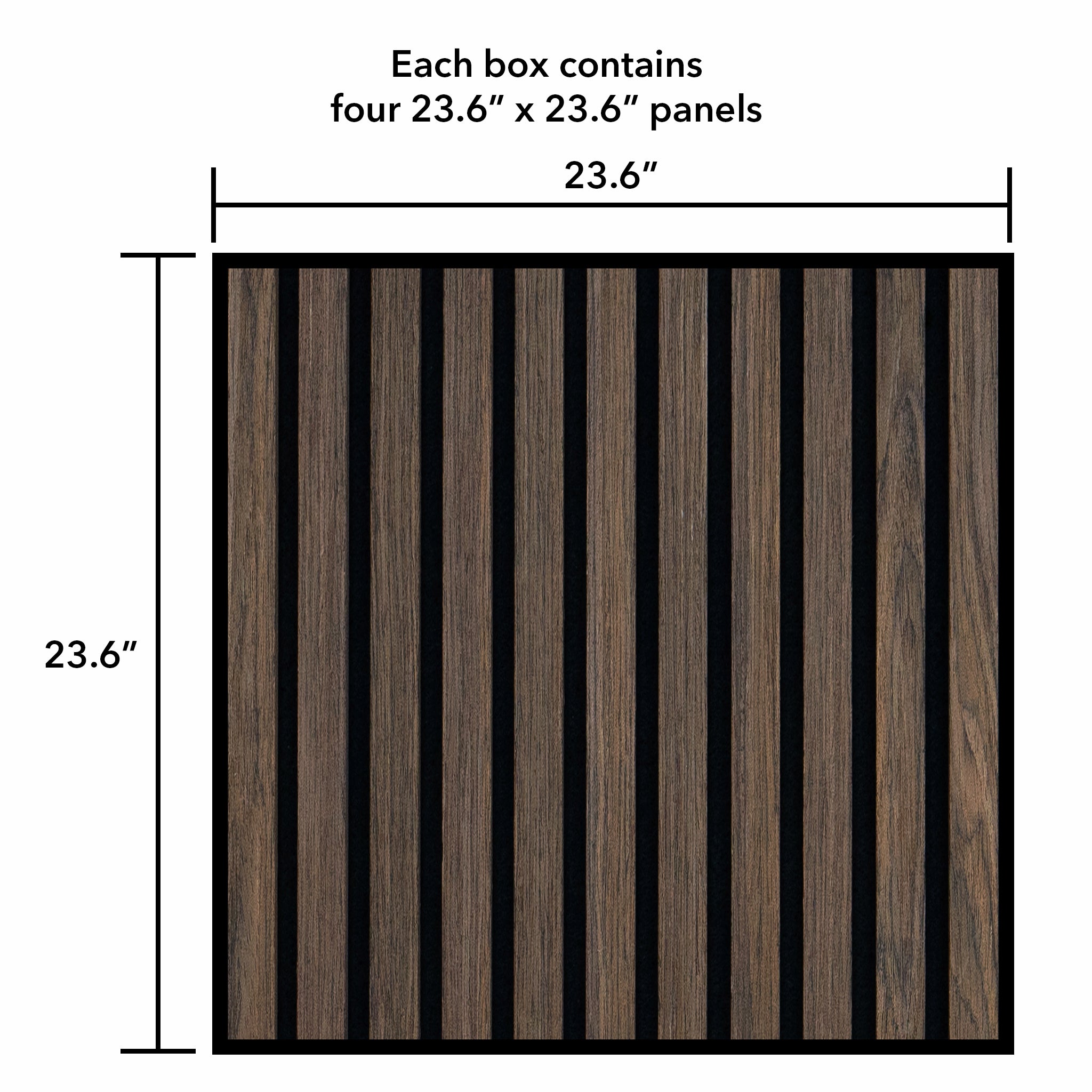 Toasted Walnut Acoustic Tile Panels