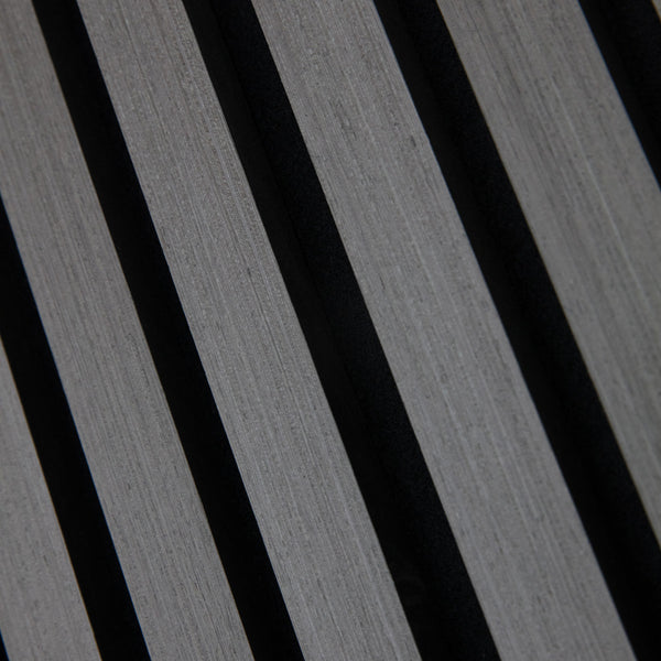 Dusty Grey Oak Acoustic Slat Panels 109"