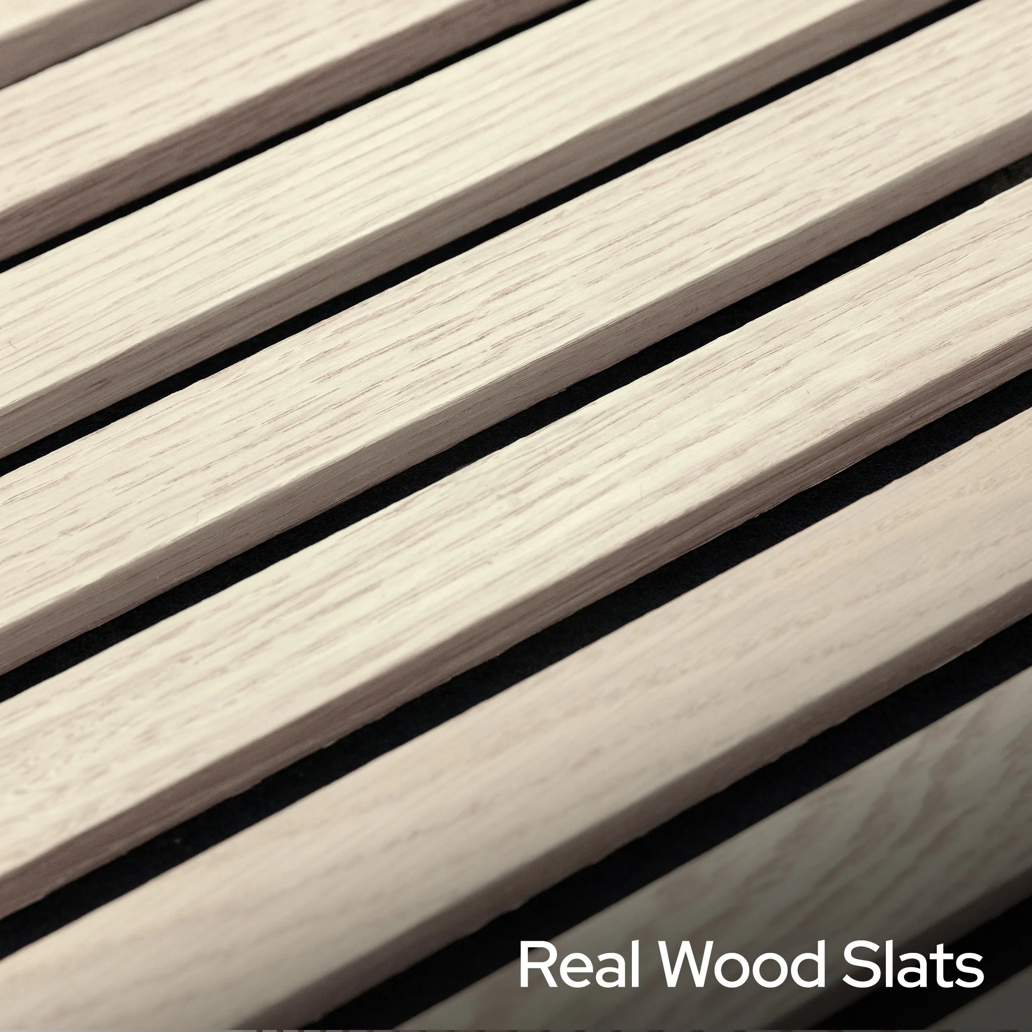 Garrison Natural Oak Acoustic Slat Panels 120"