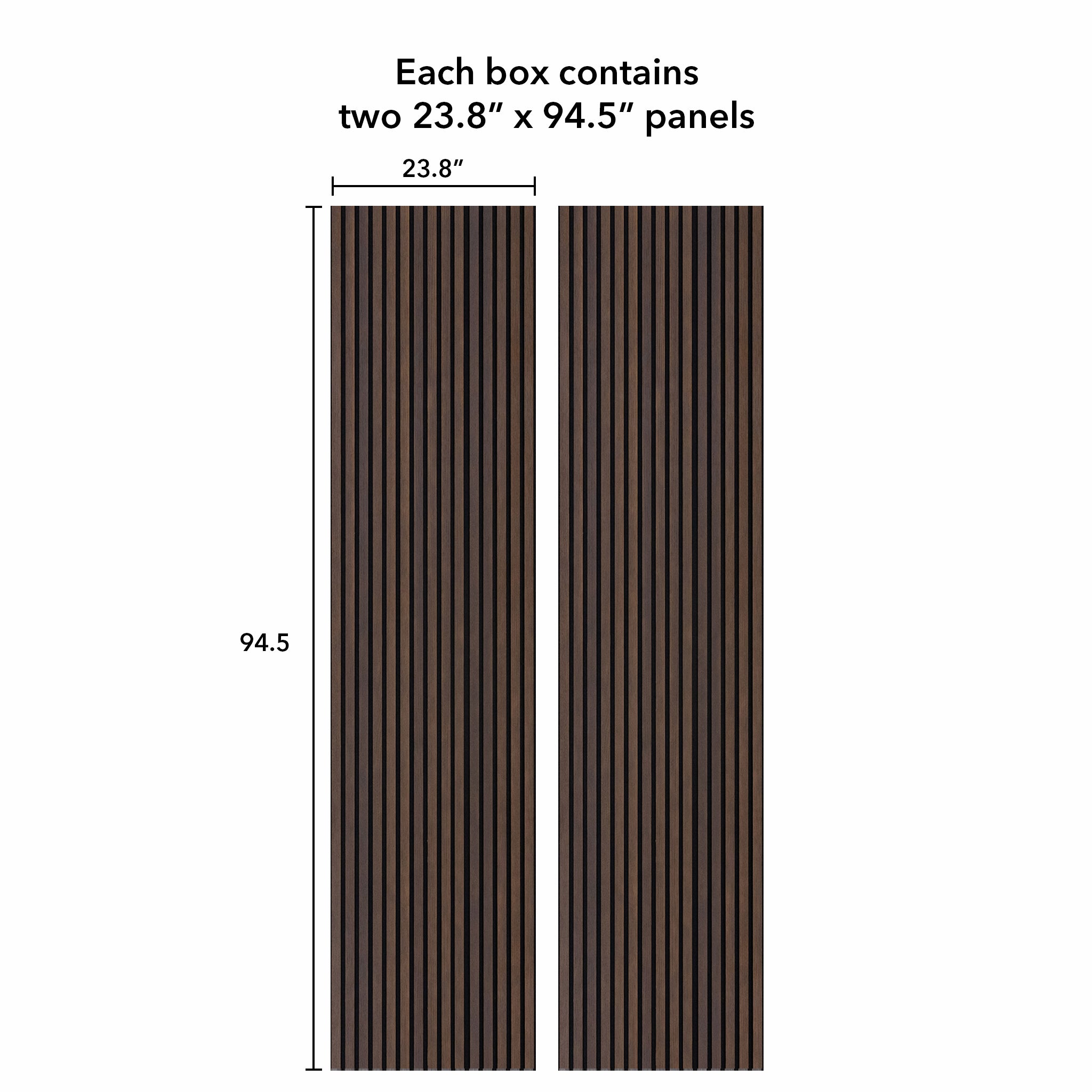 Genoa Oak Acoustic Slat Panels