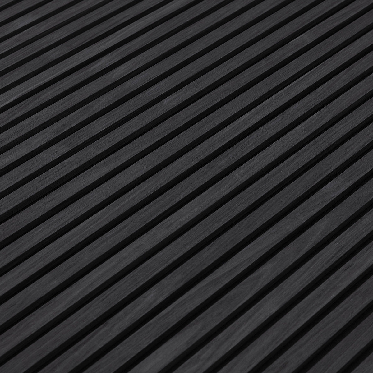 Graphite Oak Acoustic Slat Panels