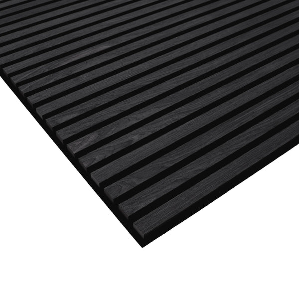 Wooden slat mat on a white background