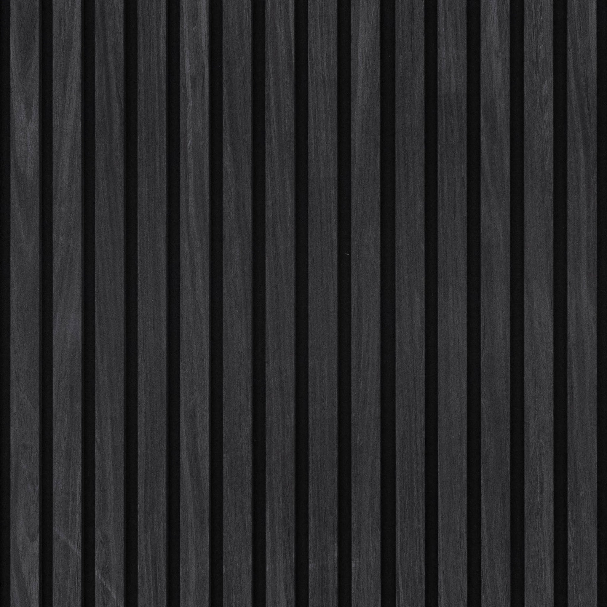 Graphite Oak Acoustic Slat Panel 118