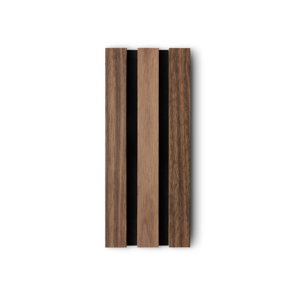 Natural Walnut Acoustic Slat Panel 120" Sample