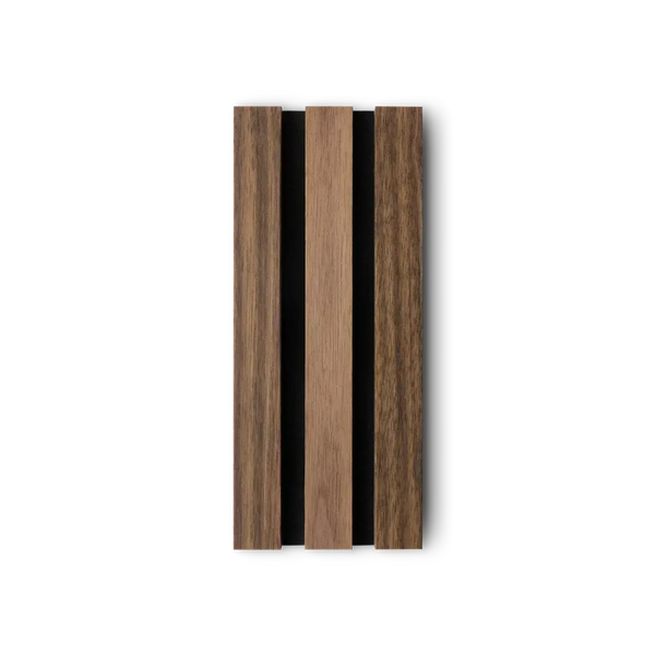 Natural Walnut Acoustic Slat Panel 94.5" Sample