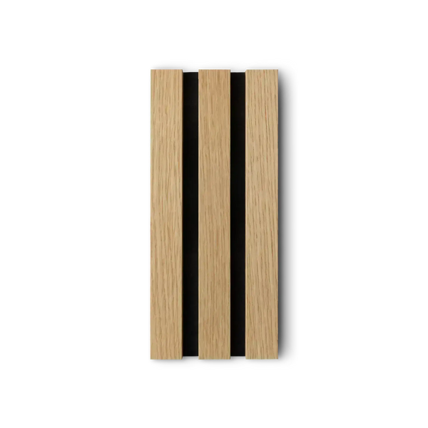 Natural Oak Acoustic Slat Panel 120" Sample