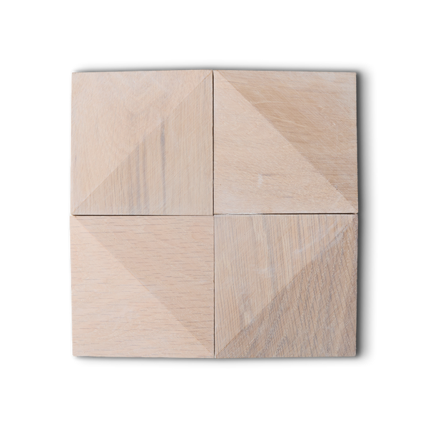Polar Oak 3D Diamond Panel Sample