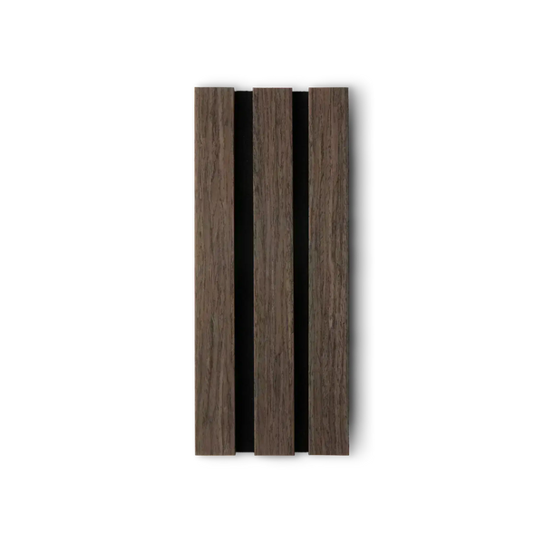 Toasted Walnut Acoustic Slat Panel 120" Sample