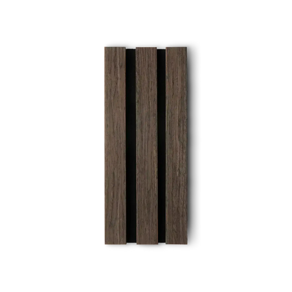 Toasted Walnut Acoustic Slat Panel 94.5" Sample