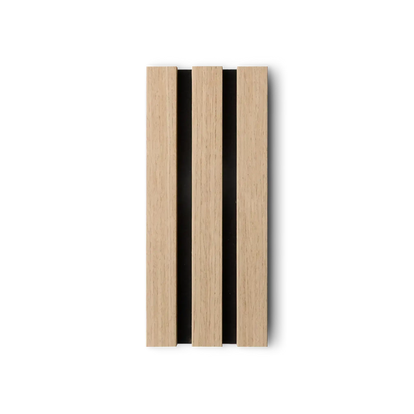 Parchment Oak Acoustic Slat Panel 120" Sample